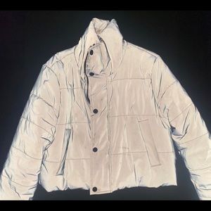 Women’s reflective puffer